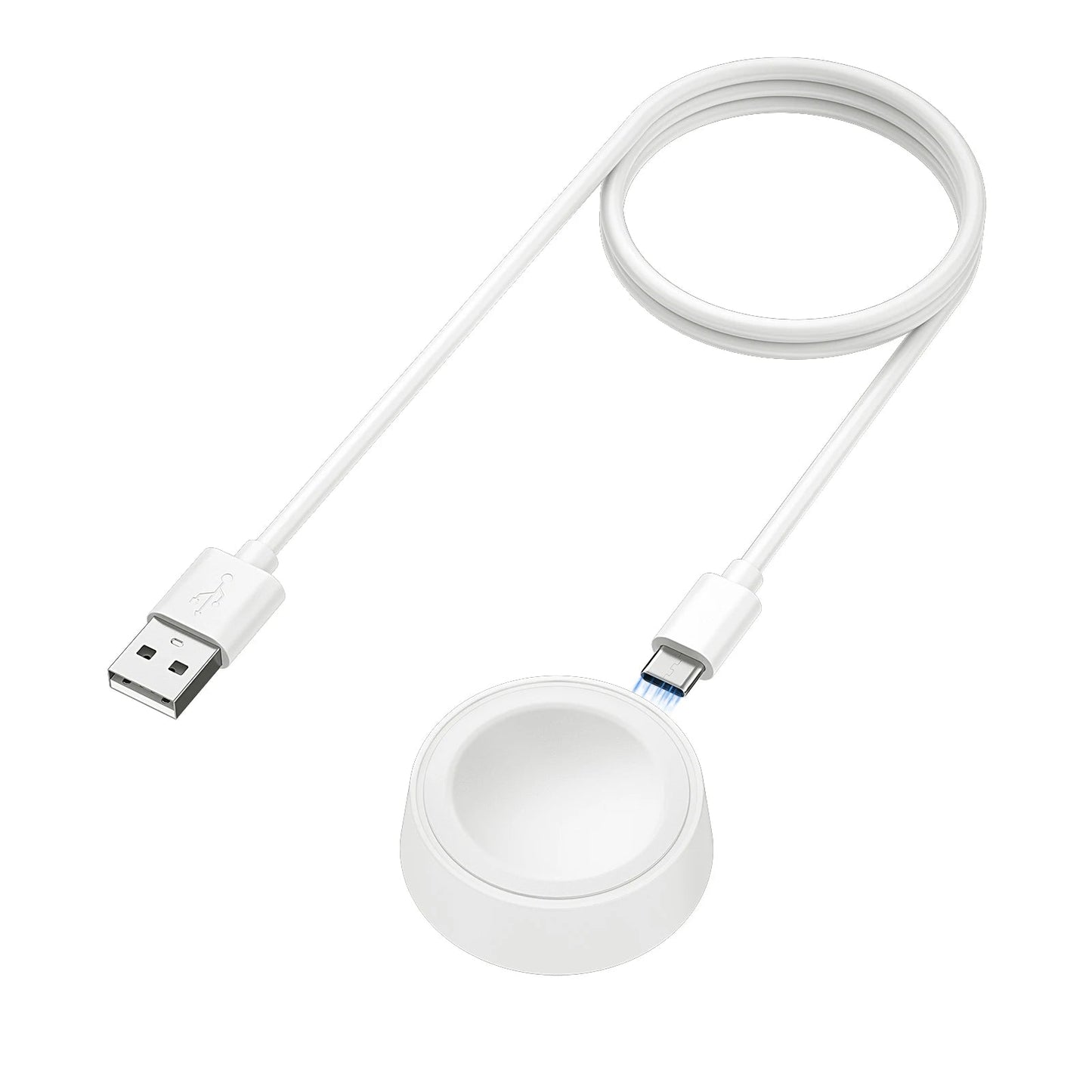Watch Charger Single Head for Samsung Galaxy Watch 7/6/5/4 40/44Mm Charging Dock for Galaxy Watch 4/6 Classic 42/46Mm 43/47Mm