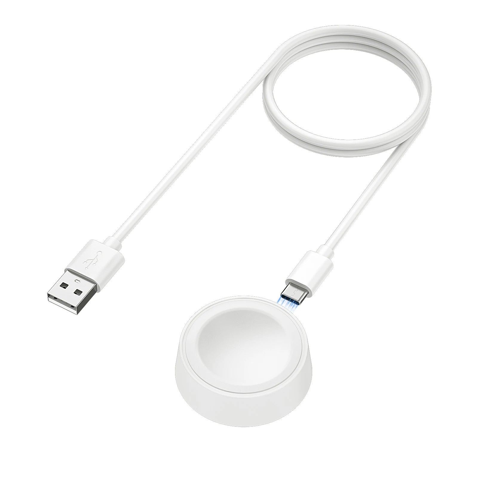 Watch Charger Single Head for Samsung Galaxy Watch 7/6/5/4 40/44Mm Charging Dock for Galaxy Watch 4/6 Classic 42/46Mm 43/47Mm
